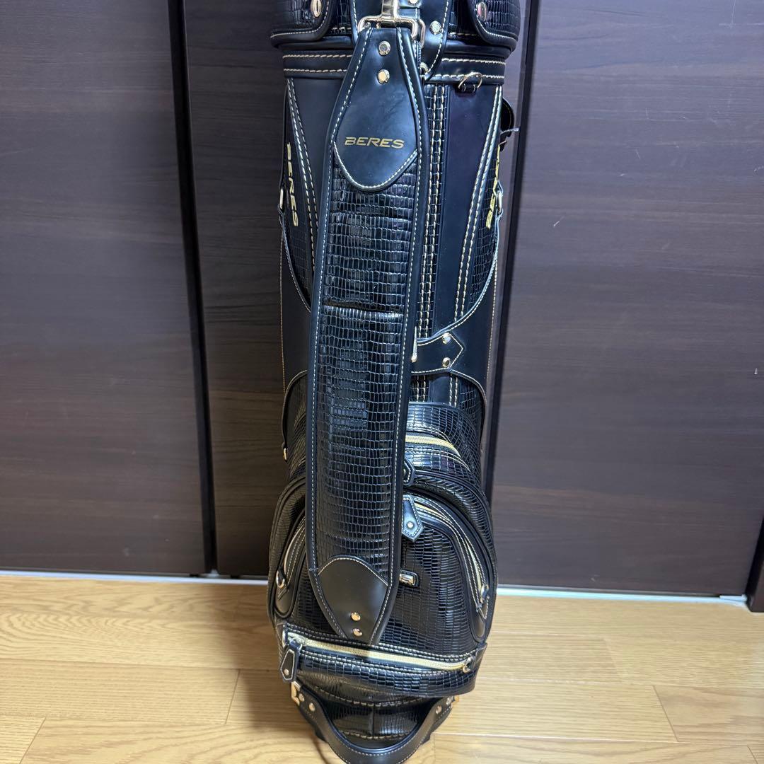 HONMA BERES クロコダイル風 キャディバッグ ゴルフバッグ