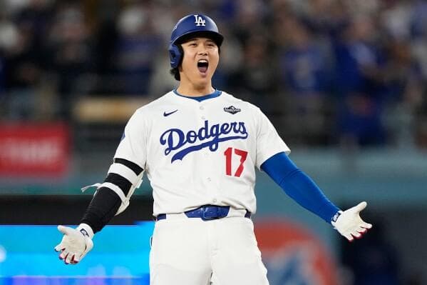正規品 2025WS LA ドジャース #17 大谷翔平 リミテッドジャージ S