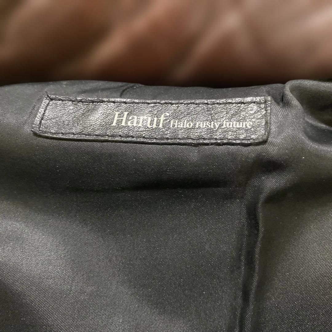 Haruf ホースレザーダウンベスト 馬革 Lサイズ