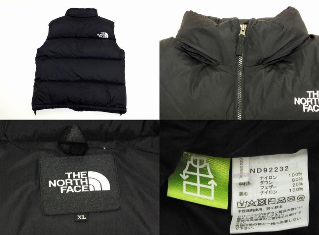 ジャケット・アウター THE NORTH FACE RETRO NUPTSE VEST XL