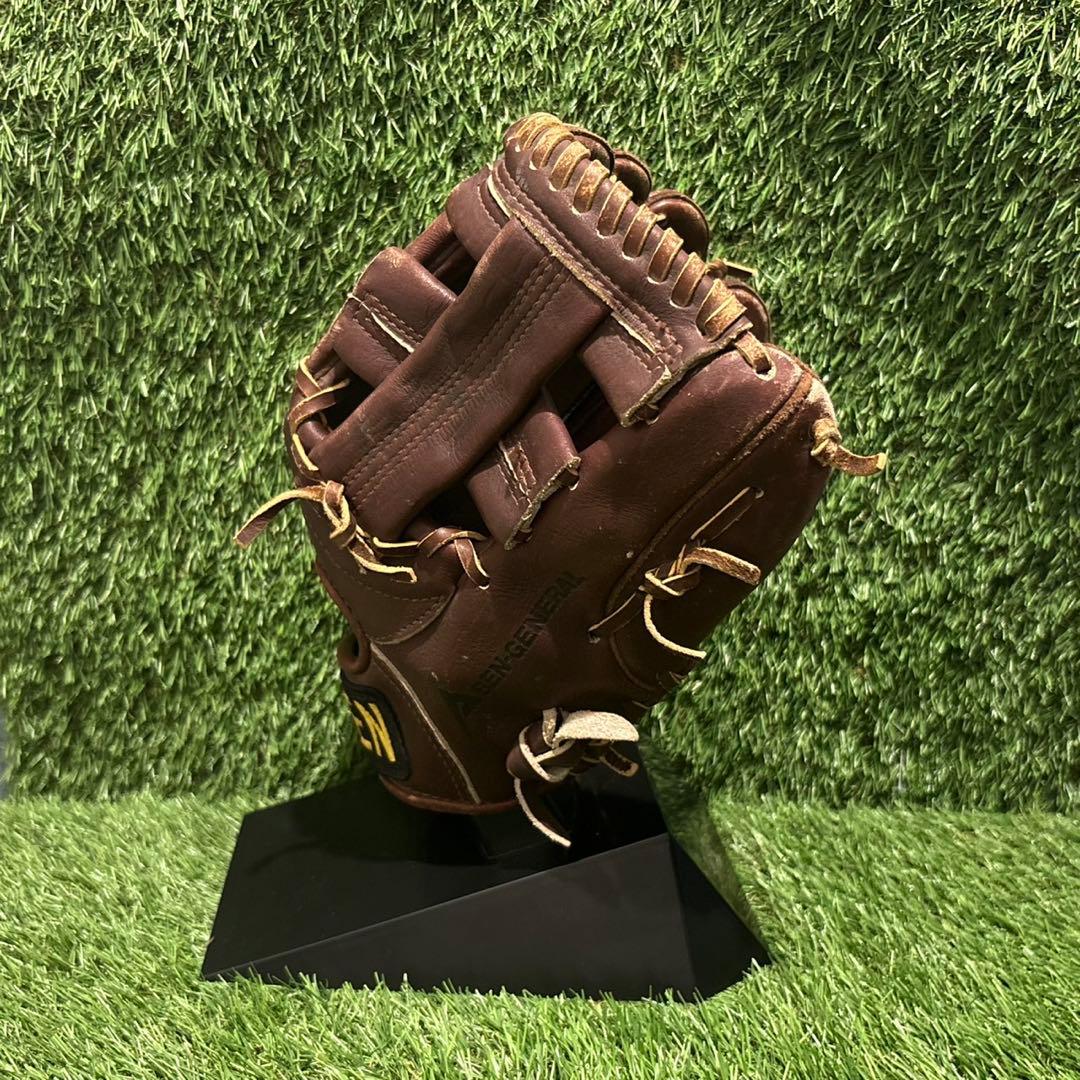 mm出品　野球グラブ　グローブ　一般軟式大人用　内野手用　ベン中畑清モデル