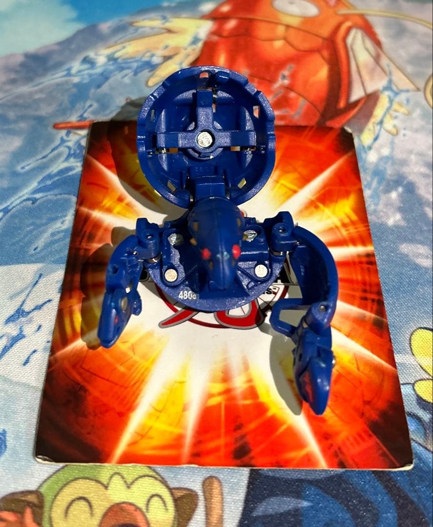 爆丸　アクアスタッグ　フラッシャルラトロイド　翔ファルコ　ルミナリムルスハーピー