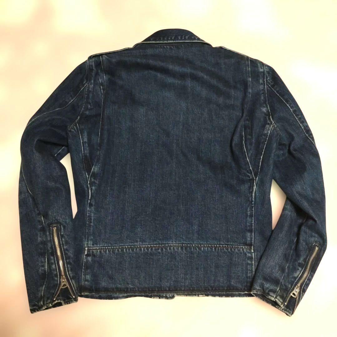 Schott ❗濃紺　デニム ライダースジャケット