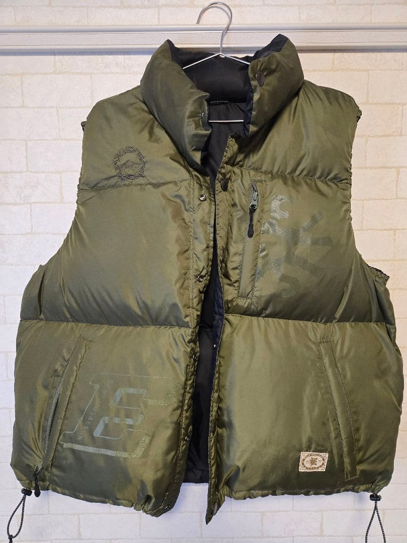 Evisen FUJI REVERSIBLE DOWN VEST Mサイズ