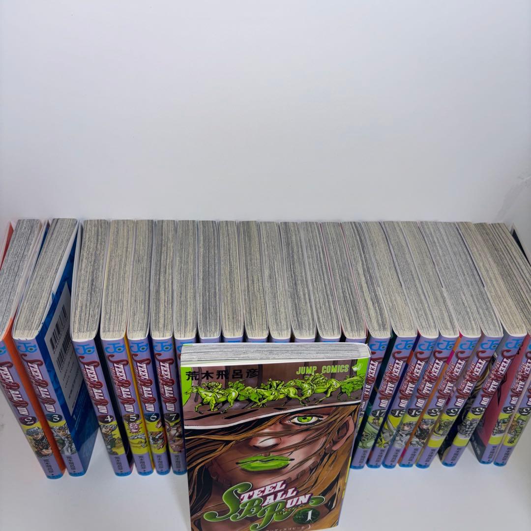 STEEL BALL RUN 全巻セット 1-24巻 ジョジョの奇妙な冒険7部