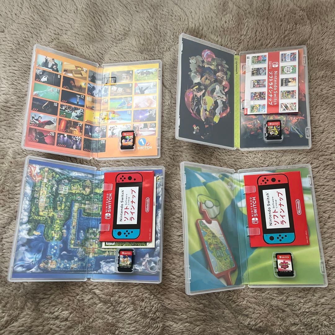 Nintendo Switch ゲーム4本セット バラ売り可能【まとめ買い優先】