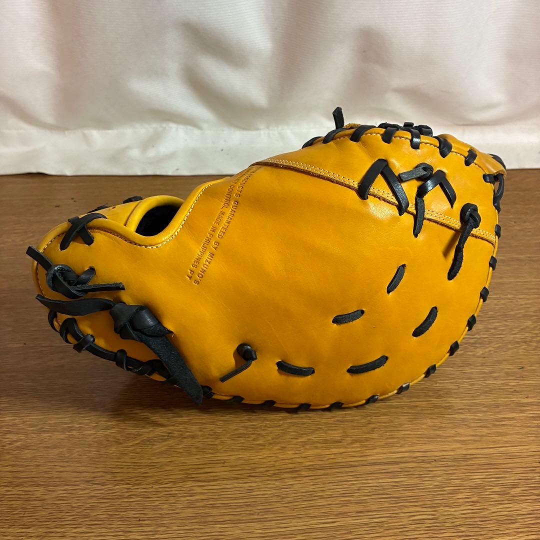 ミズノ ガチ 一般軟式 ソフト ファーストミット 左投げ 極美品