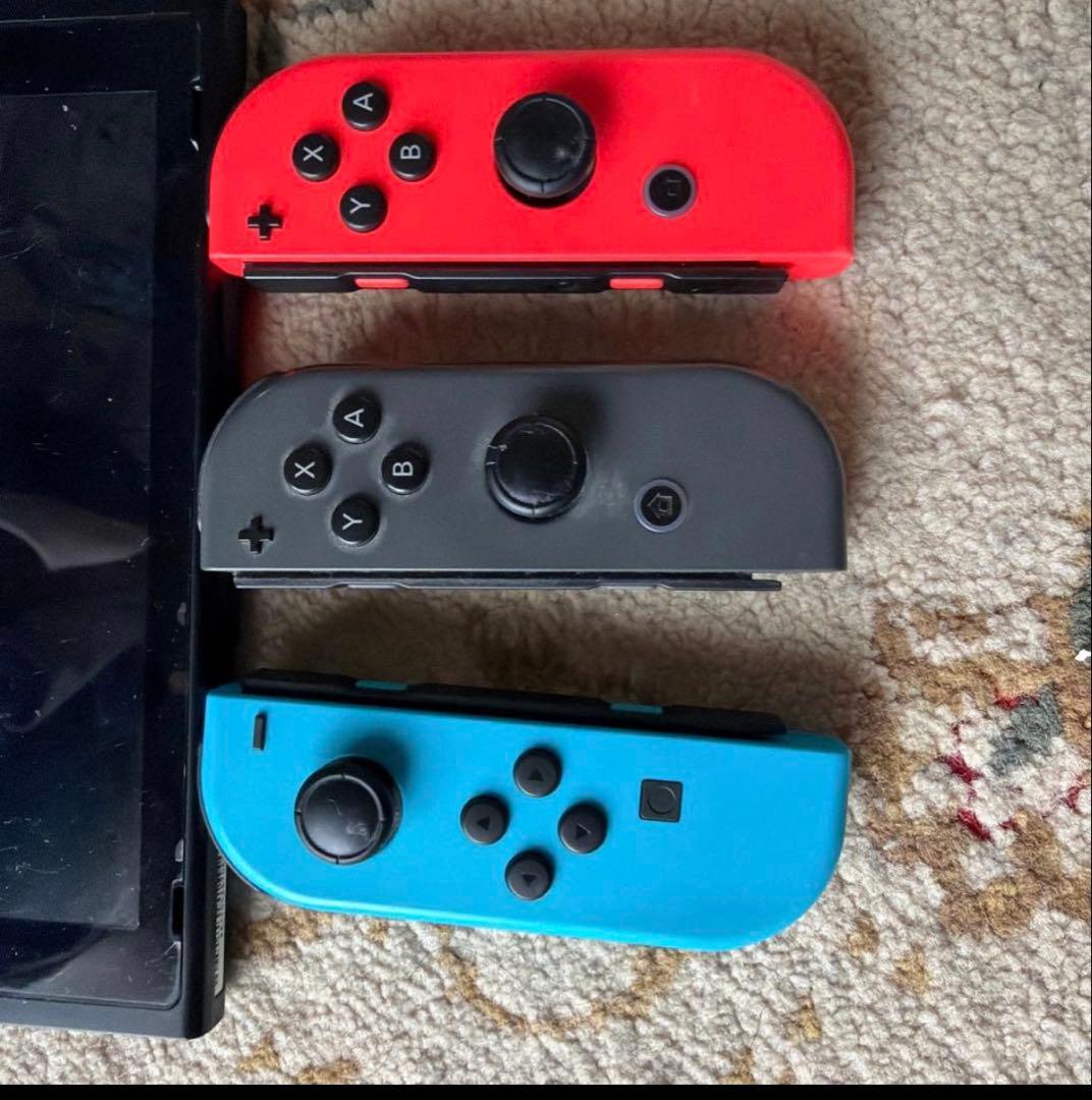 【ジャンク品】Nintendo Switch 本体　コントローラー