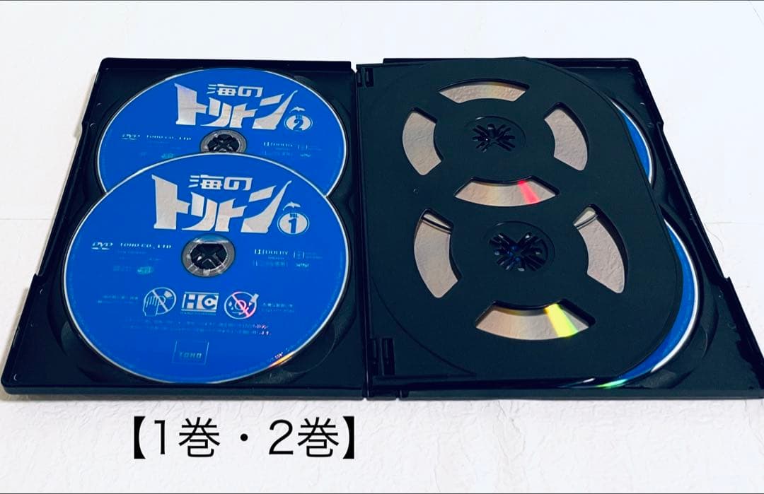 海のトリトン　【全5巻】+オリジナル劇場版　レンタル版DVD 全巻セット