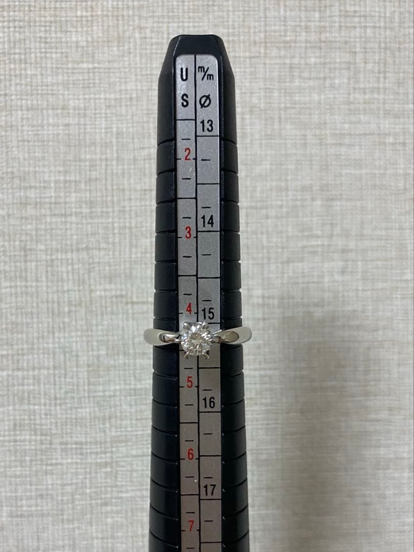 CAMELLIA リング 0.39ct ダイヤモンド 保証書あり