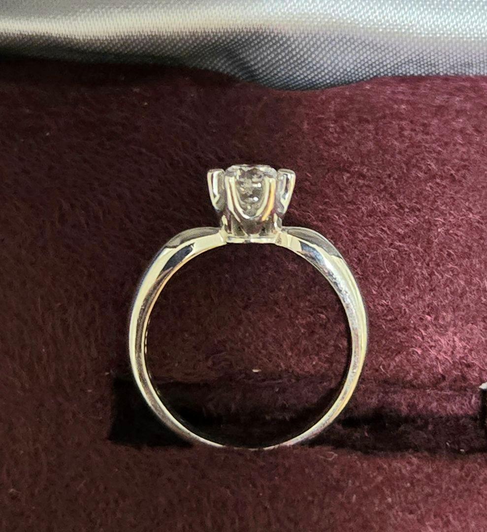 CAMELLIA リング 0.39ct ダイヤモンド 保証書あり