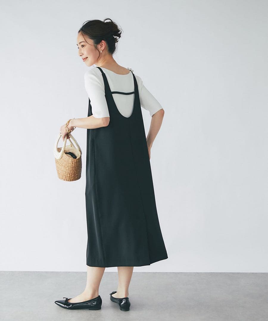 新品 ラブティックボンボン　ビッグパールキャミワンピース