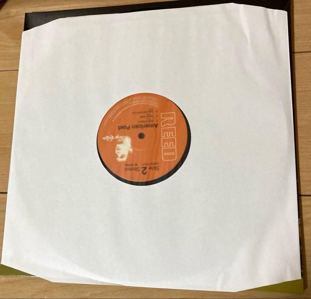 美品 Lou Reed ルー・リード American Poet レコード LP