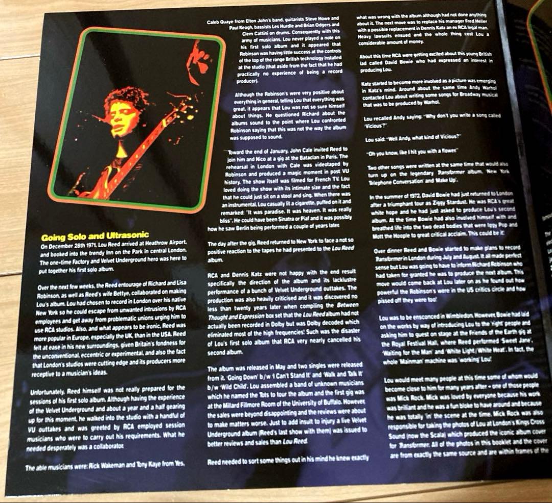 美品 Lou Reed ルー・リード American Poet レコード LP