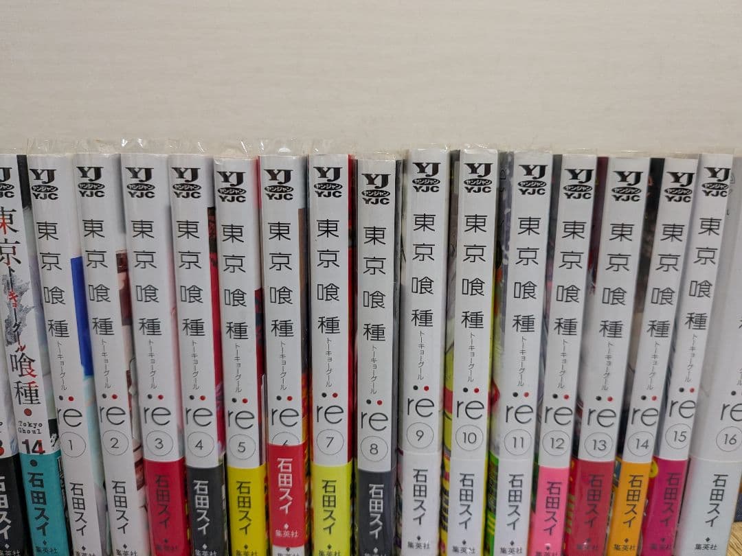 東京喰種、東京喰種:re全巻セット(アニメガイドブック付き、一部特典付き)