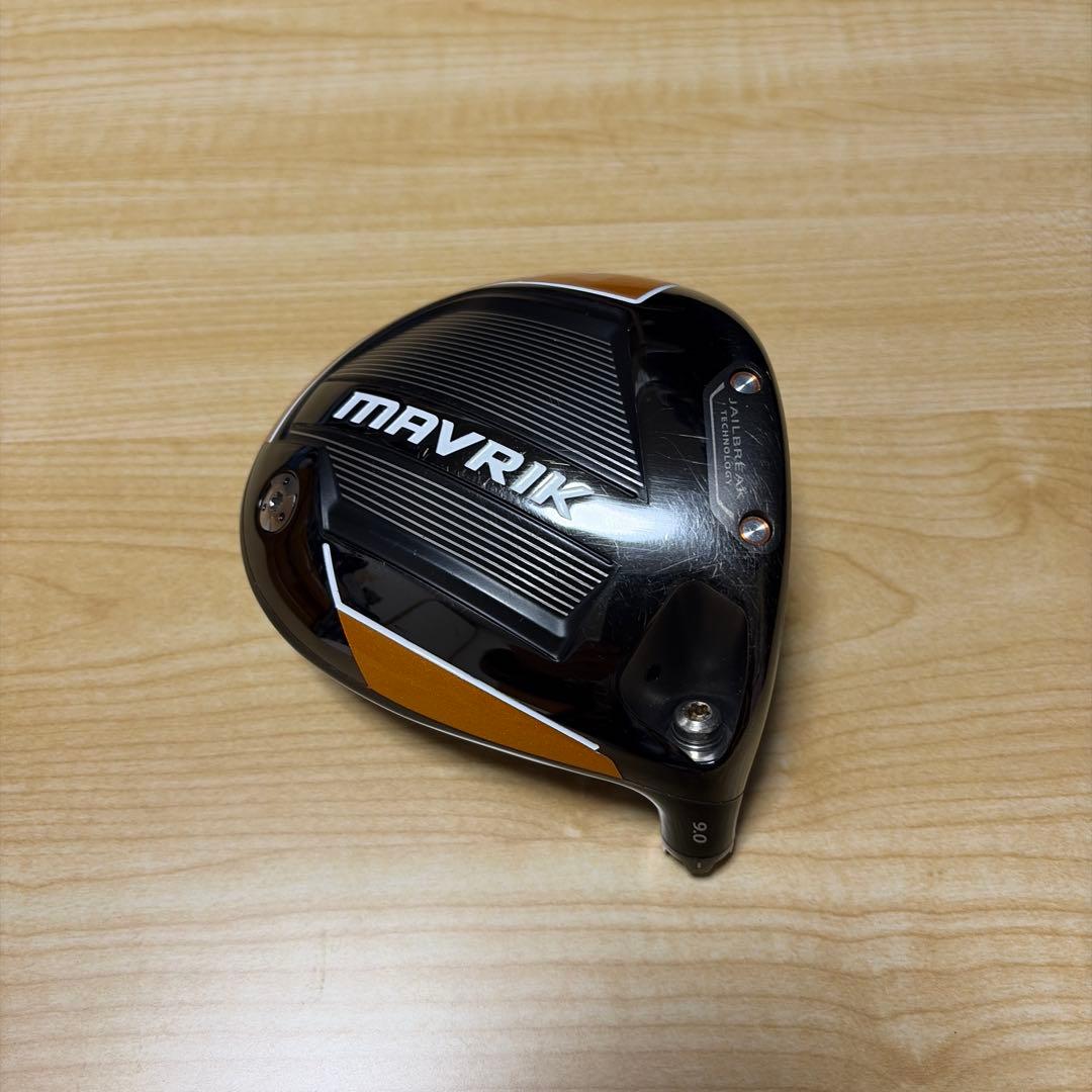 Callaway MAVRIK ドライバー　9度　ヘッドのみ