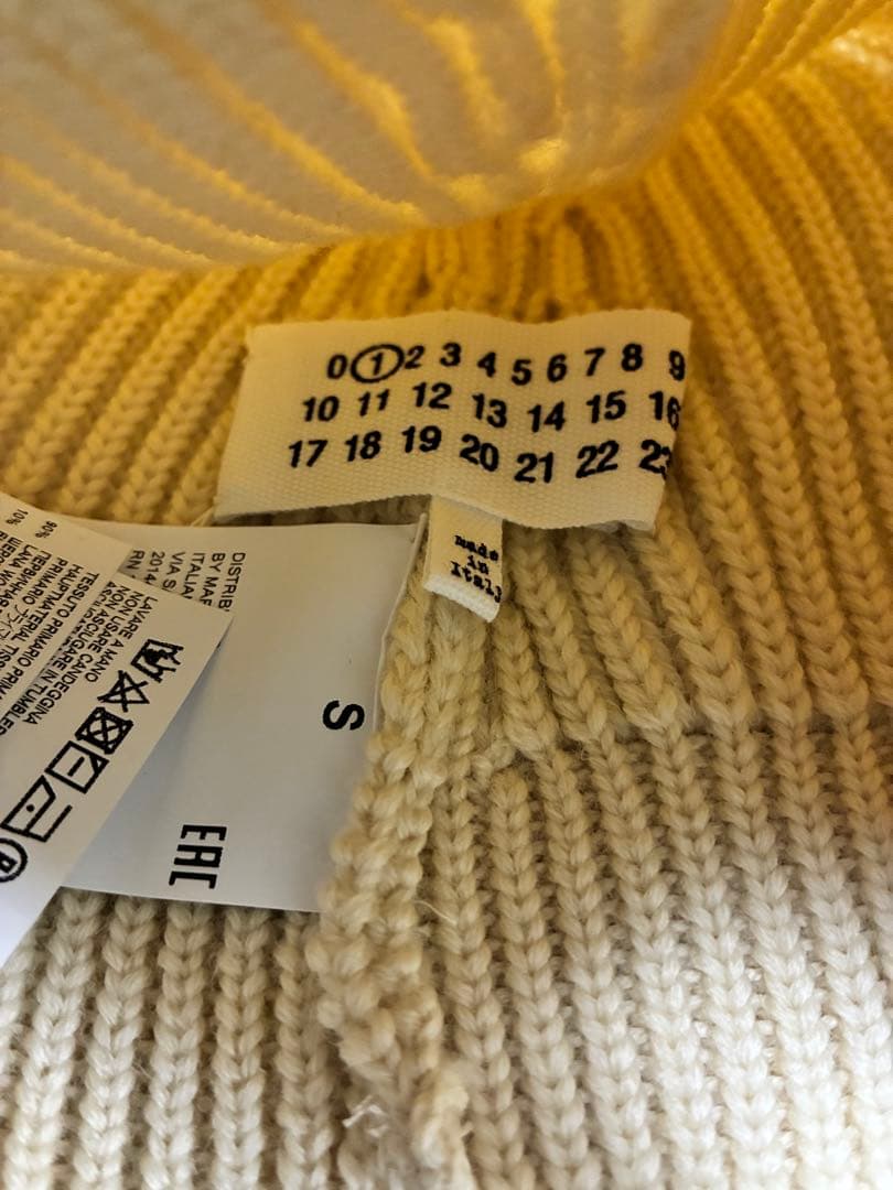 90%オフ！Maison Margiela 8.8万　マルジェラ ニット帽