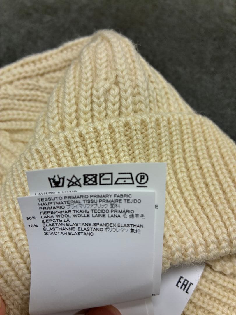 90%オフ！Maison Margiela 8.8万　マルジェラ ニット帽