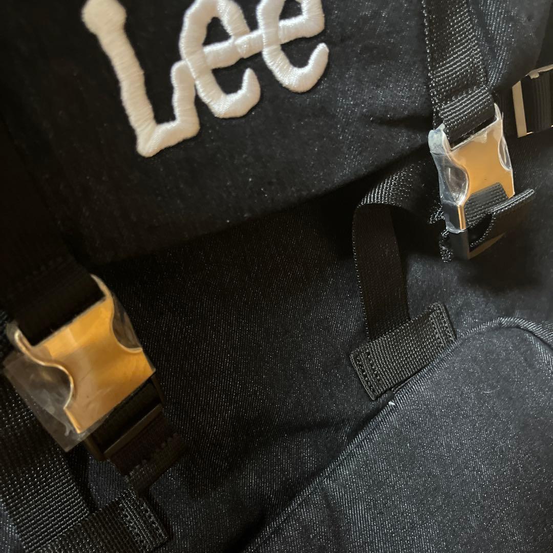 Lee ブラックデニムバックパック