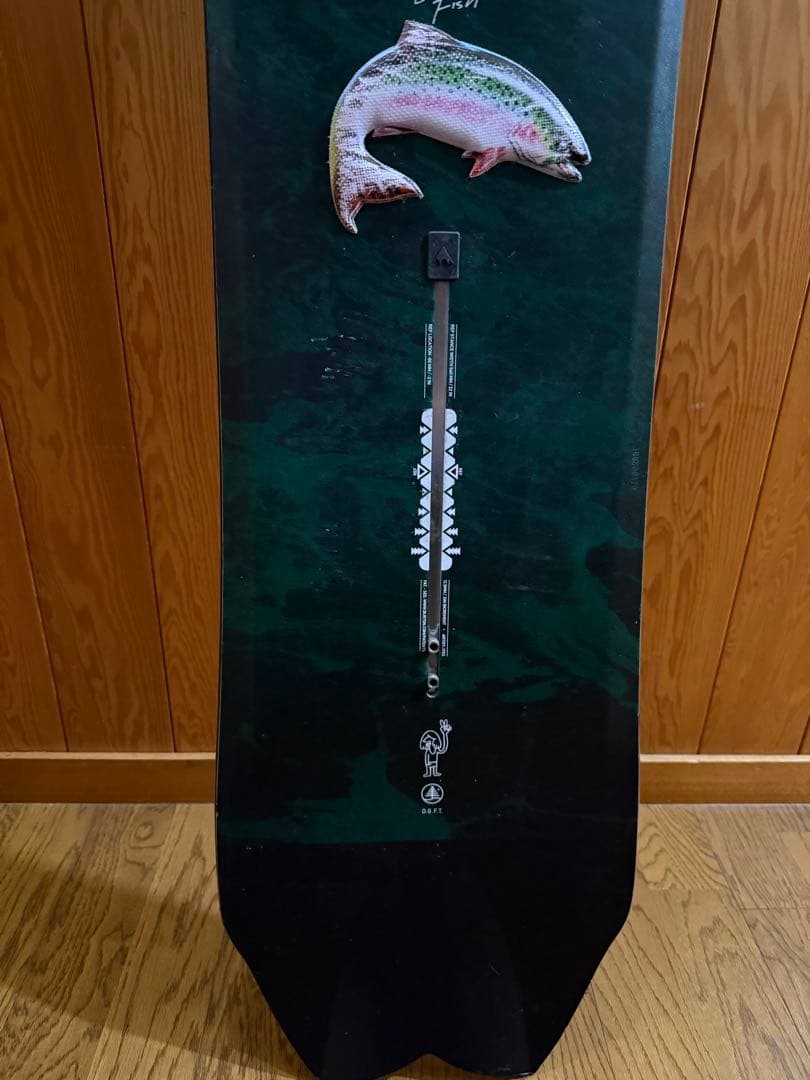 Burton フィッシュ 3D Flat Top 161 19-20