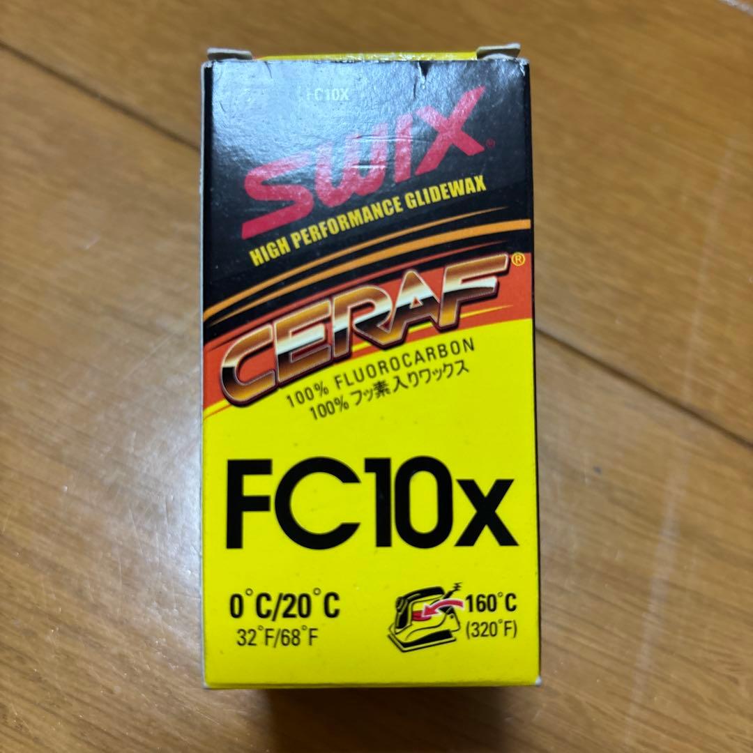 SWIX CERAF FC10x 100%フッ素入りワックス