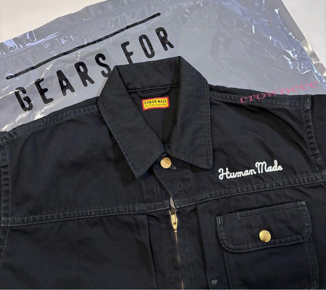 HUMAN MADE Zip-up Work Jacket Kobe M 牛