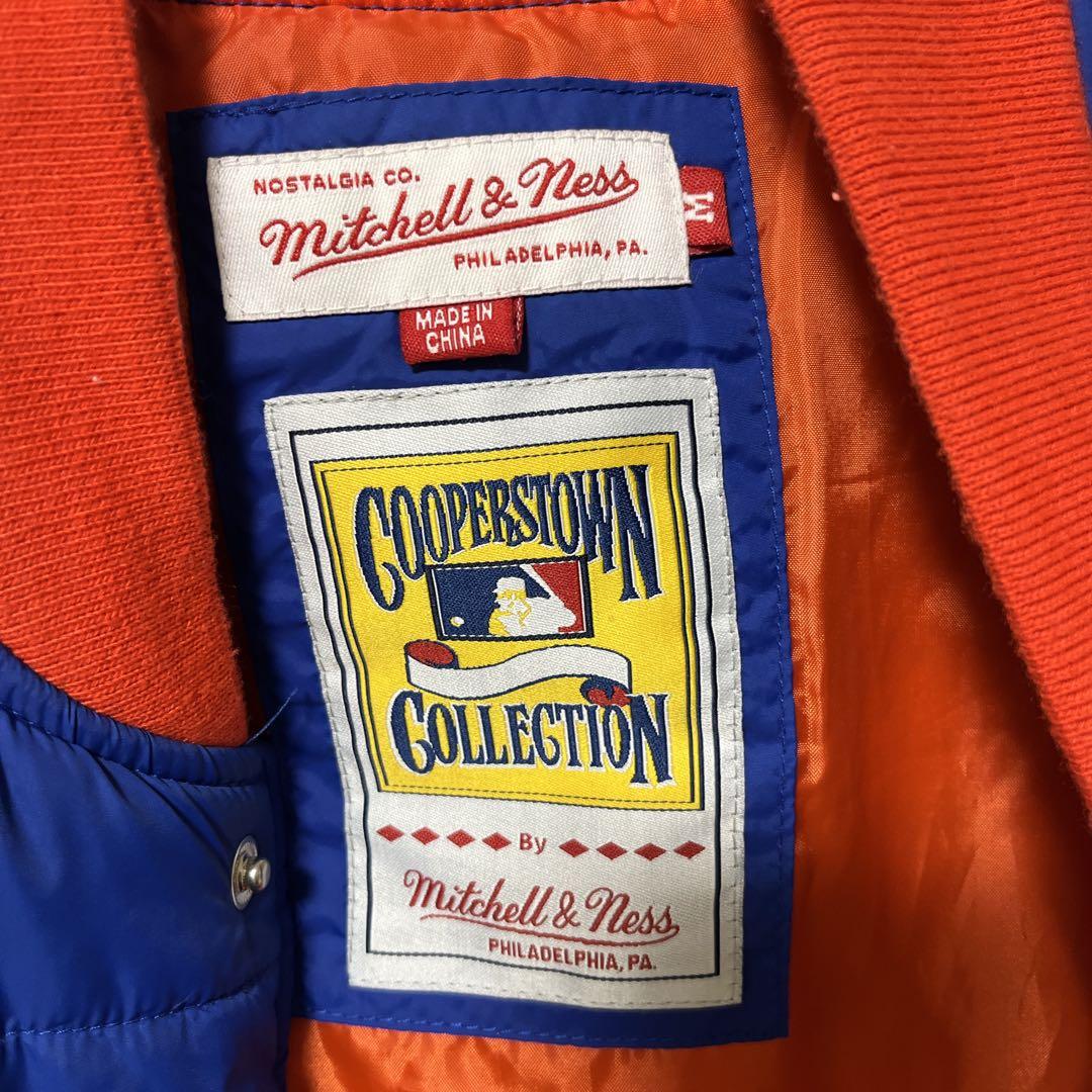 ⭐︎美品ニューヨークメッツMitchell & Ness ベスト中綿MサイズMLB
