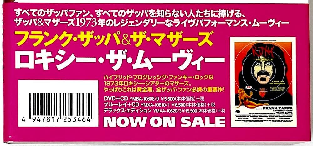 絶版本 帯付き 大山甲日 フランク・ザッパを聴く アルバム・ガイド大全