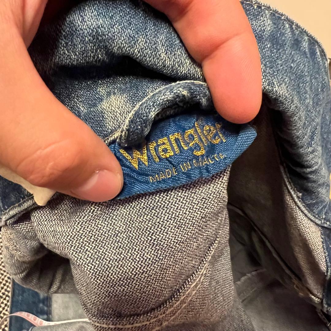 Wrangler デニムジャケット　made in Malta