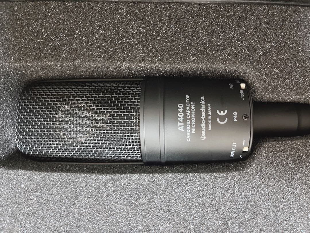 【美品】audio-technica AT4040 コンデンサー マイク