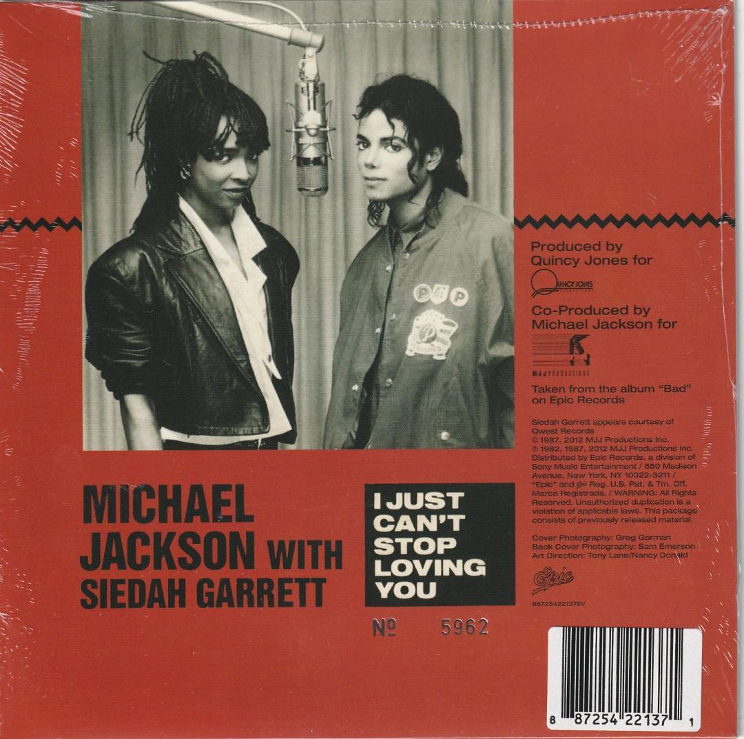 新品　Michael Jackson　 キャント・ストップ・ラヴィング・ユー