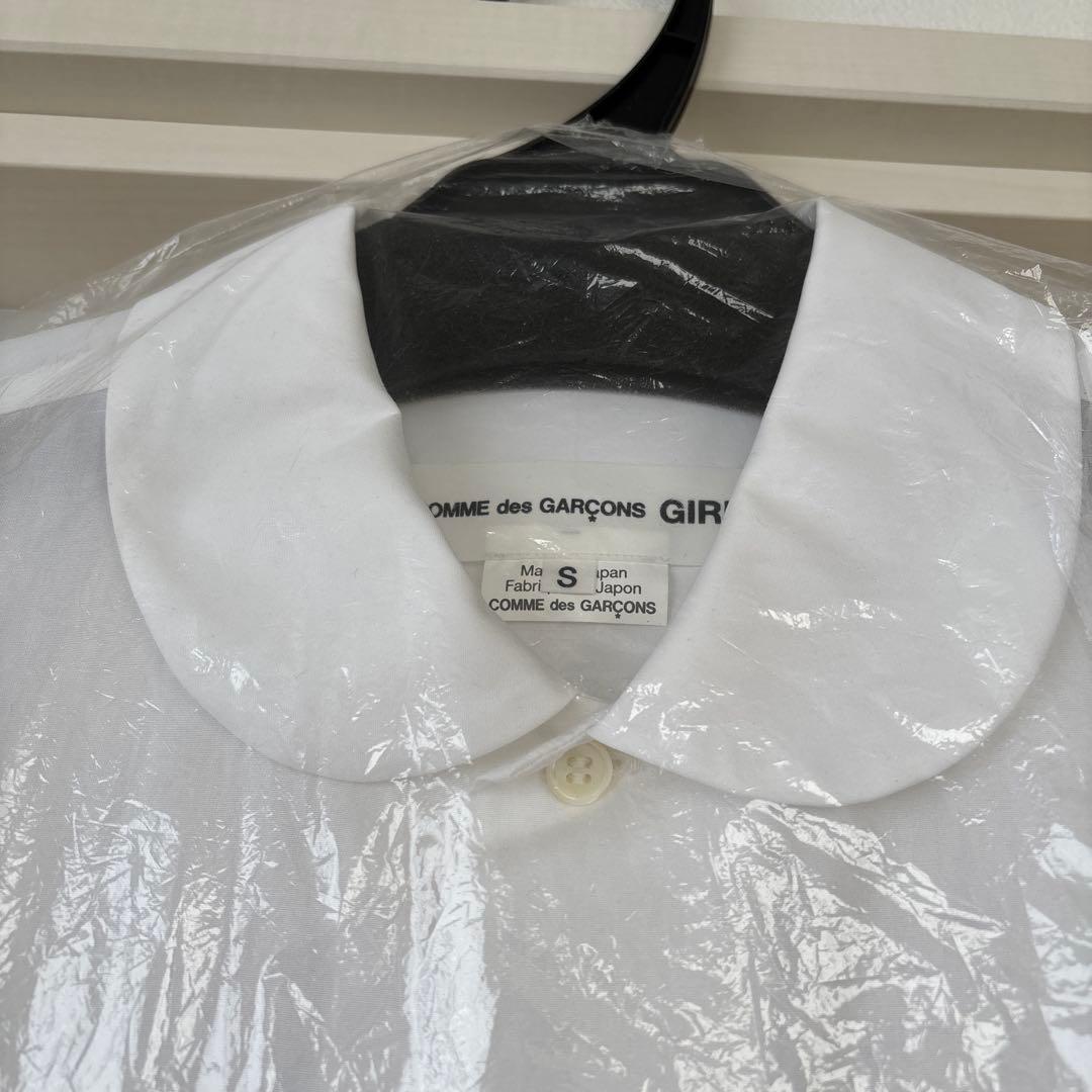 COMME des GARÇONS ホワイト長袖シャツ S