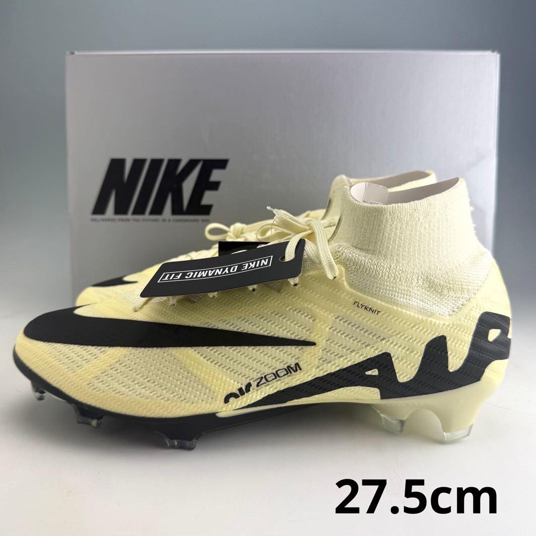 27.5cm ナイキ マーキュリアル スーパーフライ9 エリート \"レモネード”