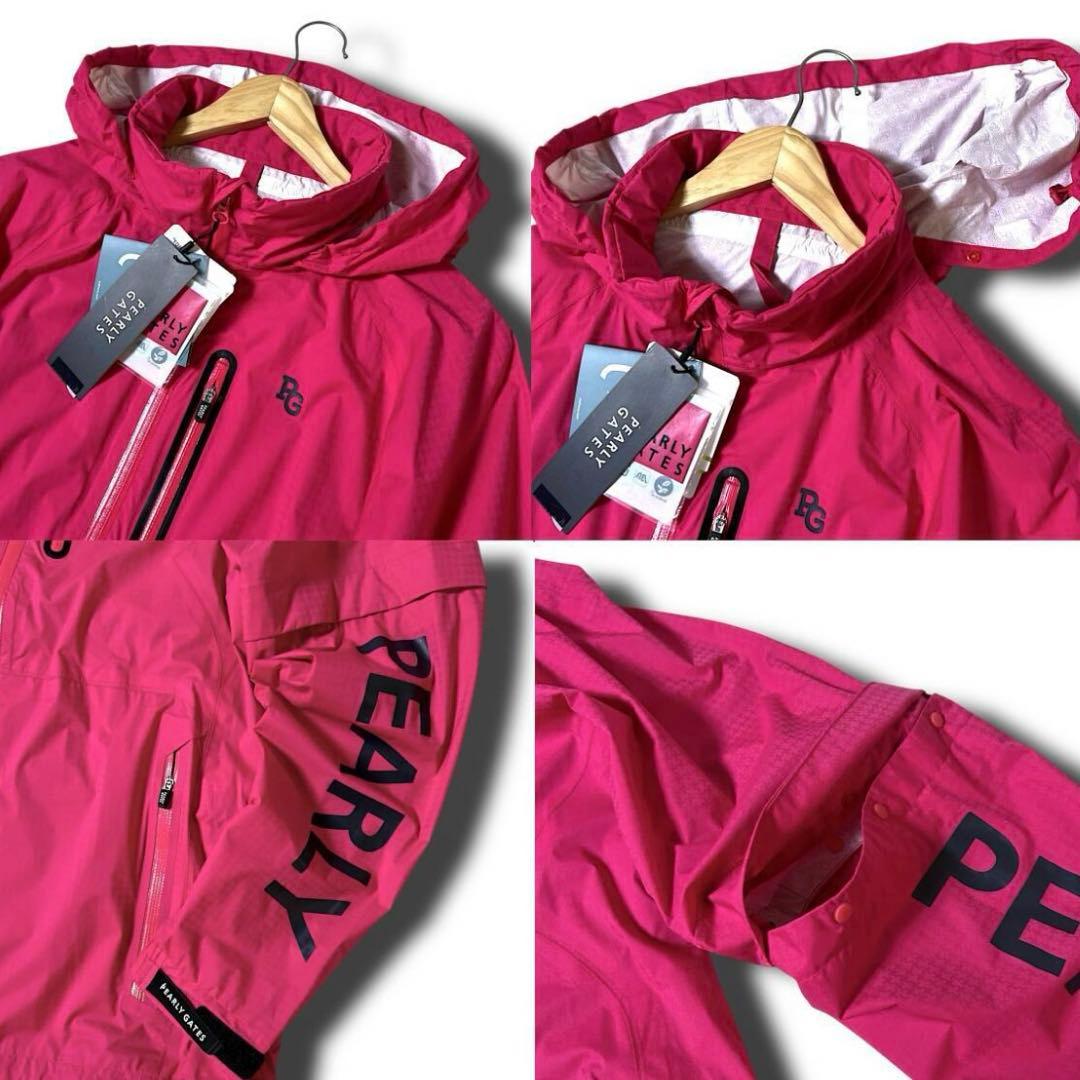 パーリーゲイツ 1（M） セットアップ ジャケット パンツ ゴルフ 撥水加工