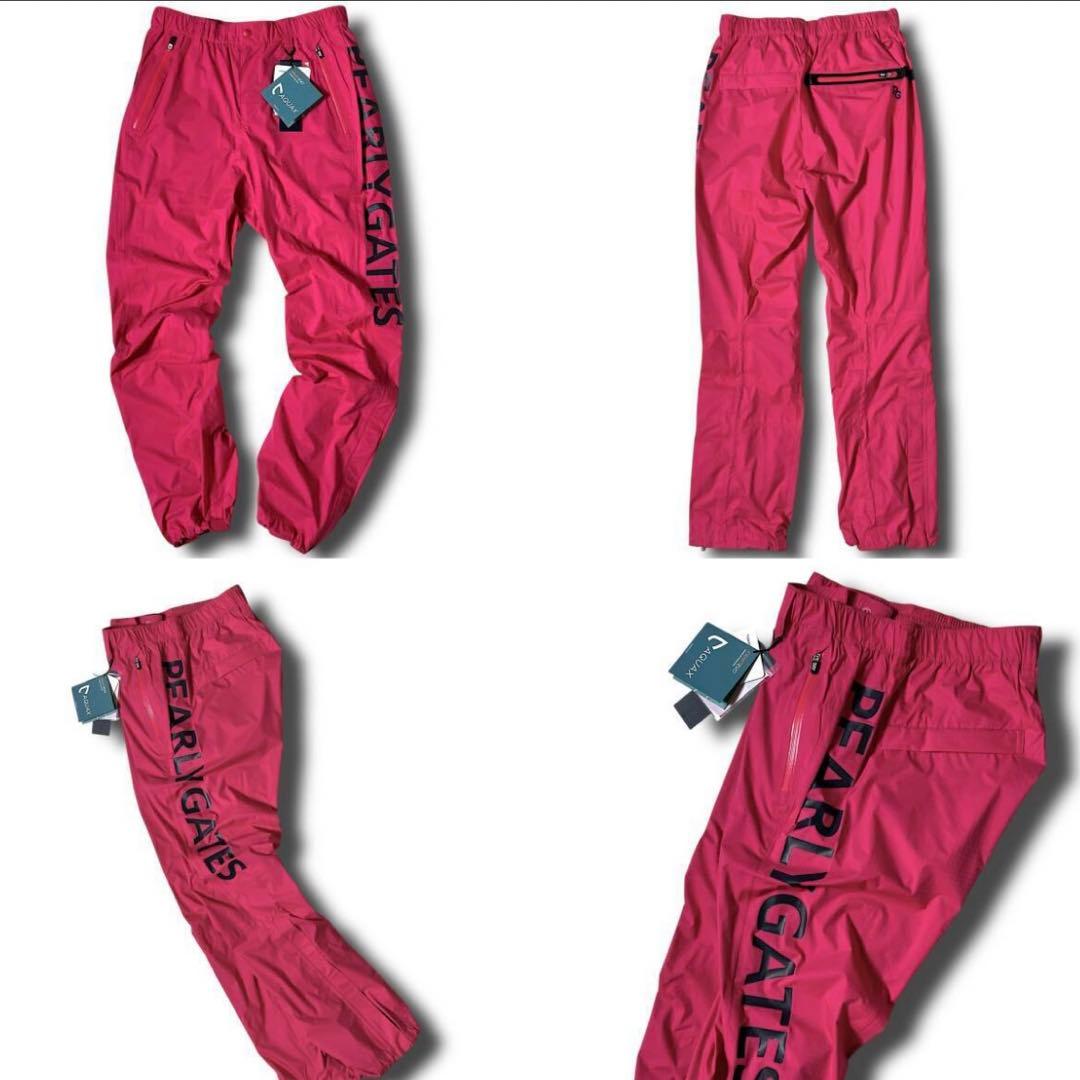 パーリーゲイツ 1（M） セットアップ ジャケット パンツ ゴルフ 撥水加工