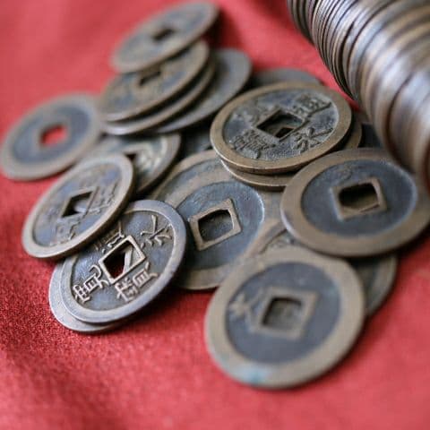M4R 古銭 寛永通宝 文銭と思われます 寛永通寳 約300枚 縄差し