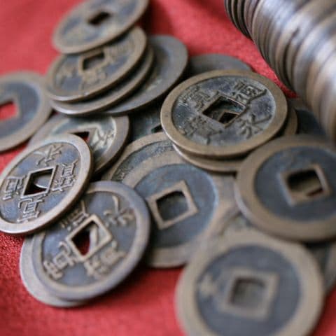 M4R 古銭 寛永通宝 文銭と思われます 寛永通寳 約300枚 縄差し