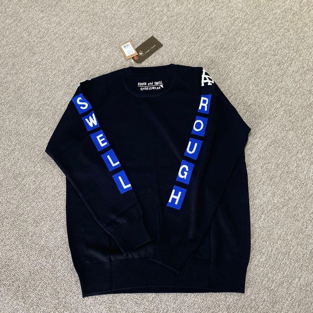 rough and swell スポーツウェア L ネイビーセーター