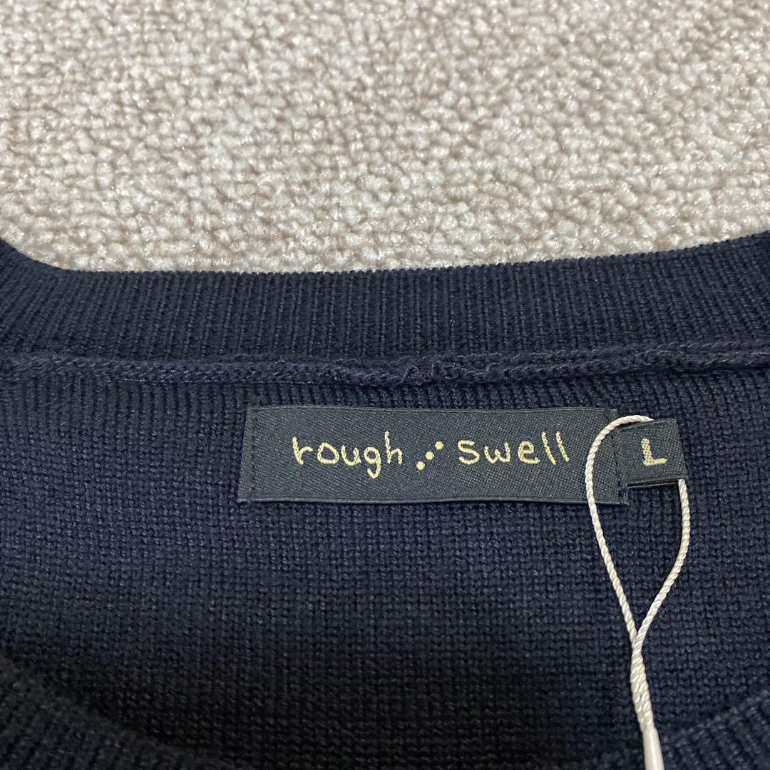 rough and swell スポーツウェア L ネイビーセーター