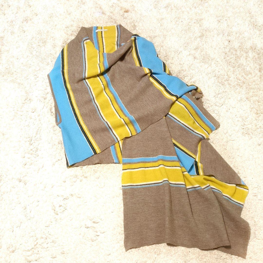 美品✨️ ハウスオブロータス 24AW フェルトストールジレ ウール100% M