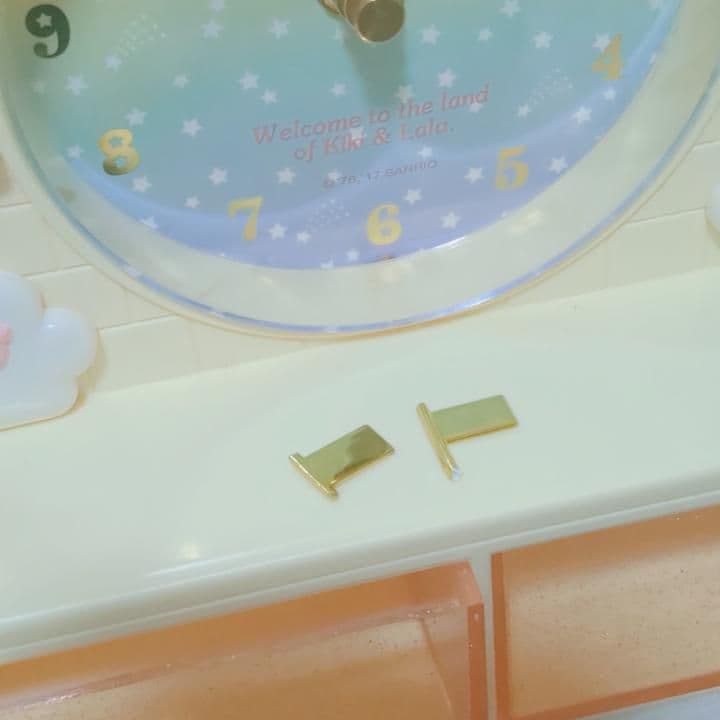 サンリオ　キキララ　チェスト付き　クロック　時計　2017年