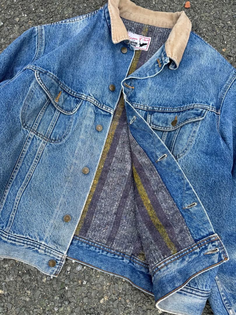 storm rider 古着 80s〜90s Gジャンデニム