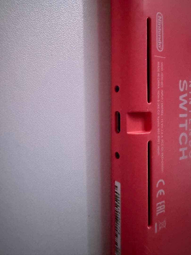 中古・ジャンク品 任天堂SwitchLite ピンク