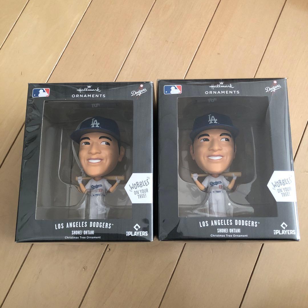 ドジャース大谷翔平オーナメント×2
