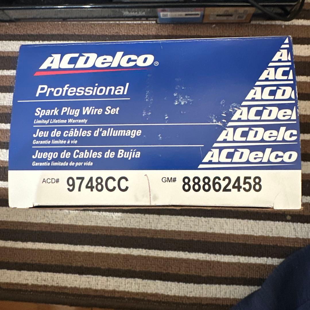 コルベット　c5 新品プラグコード　ACデルコ