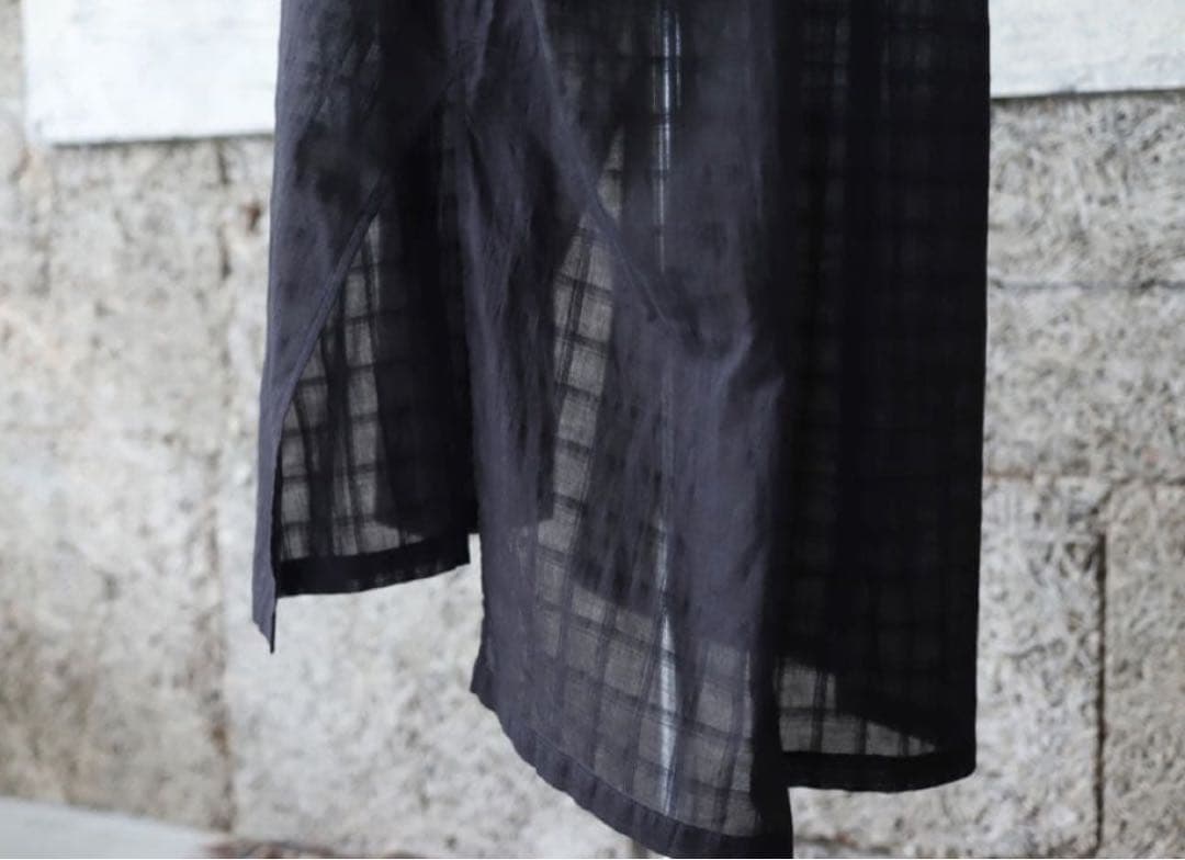 2025ss 定価31900円 evam eva コットンワンピース