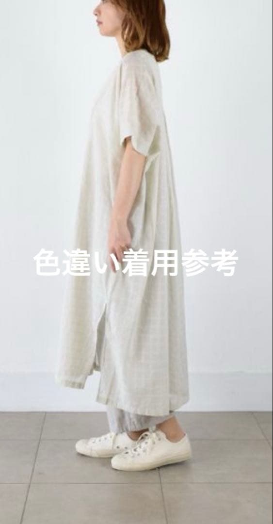 2025ss 定価31900円 evam eva コットンワンピース