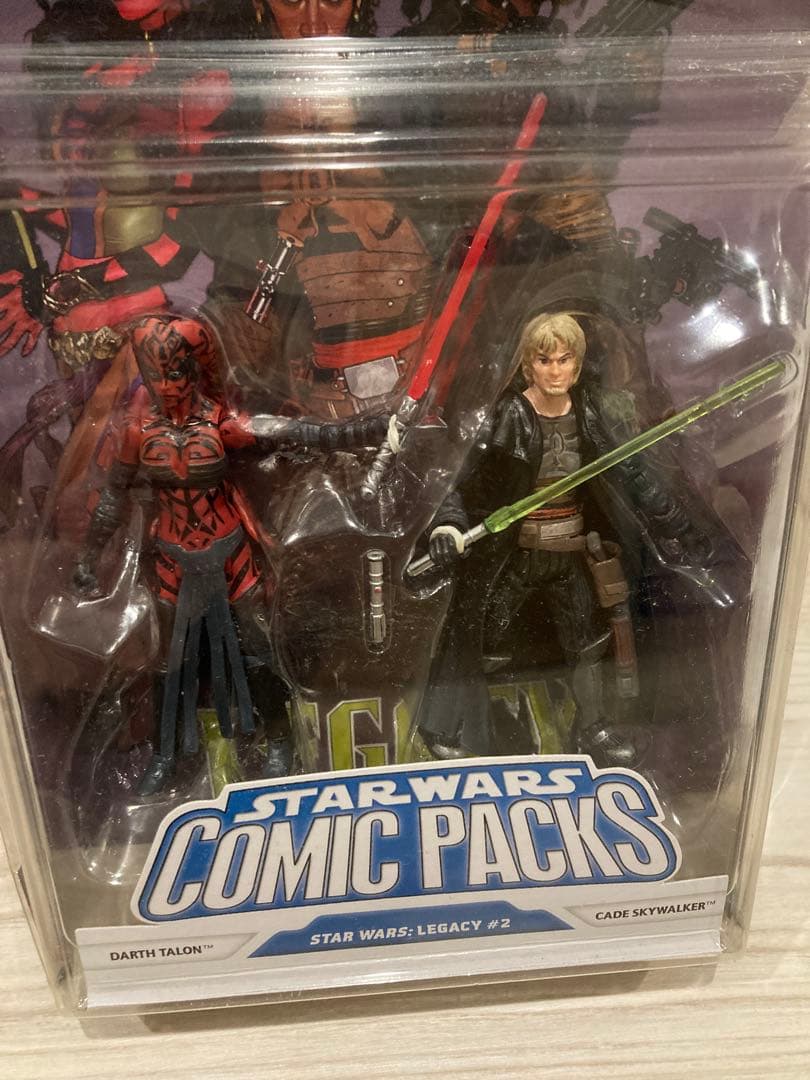 スターウォーズ　コミックパック　ケイド・スカイウォーカー＆ダース・タロン未開封