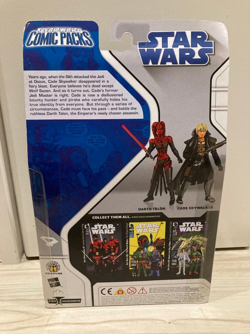 スターウォーズ　コミックパック　ケイド・スカイウォーカー＆ダース・タロン未開封