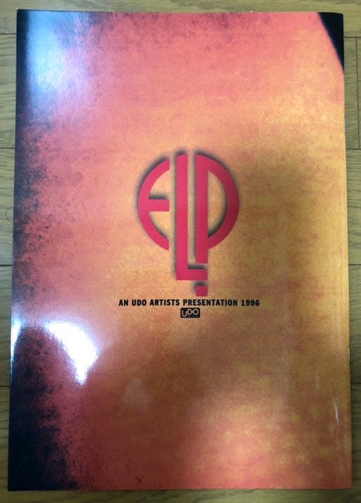 【直筆サイン入り！】EMERSON, LAKE & PALMER ツアーパンフ